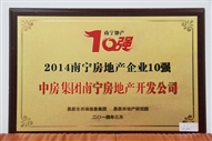 A2、2014南寧房地產(chǎn)企業(yè)10強(qiáng)